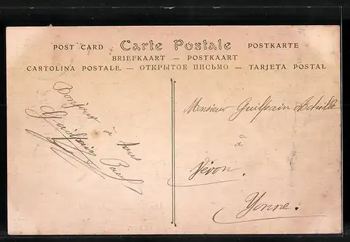 AK Chastellux, Le Viaduc et le Chateau