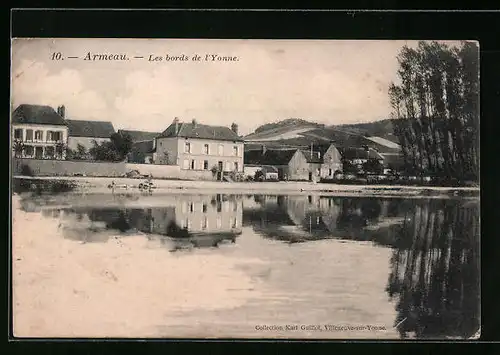 AK Armeau, Les bords de l`Yonne