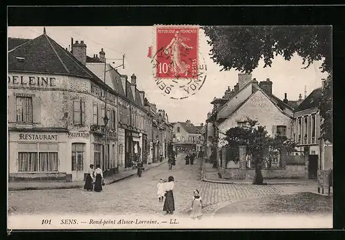 AK Sens, Rond-point Alsace-Lorraine