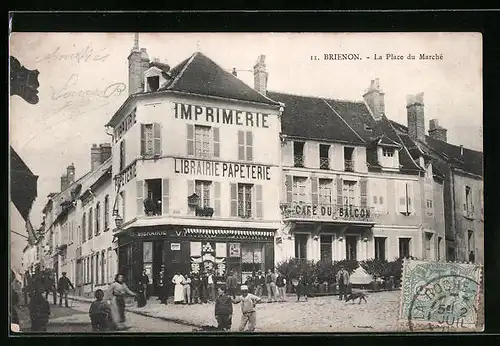 AK Brienon, La Place du Marché