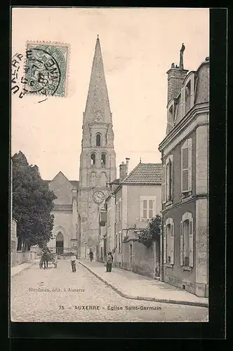 AK Auxerre, Eglise Saint-Germain