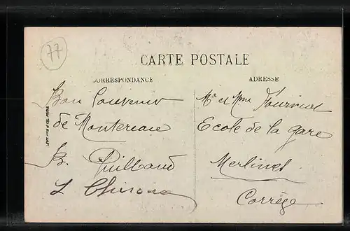 AK Montereau, La Briqueterie vue du Quai de l`Yonne