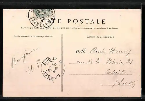 AK Melun, La Rue Saint-Étienne