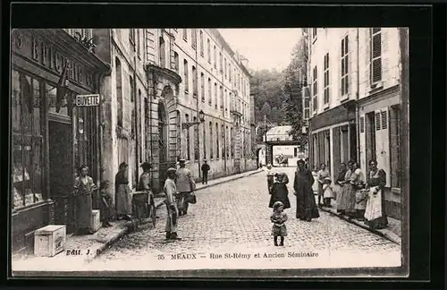 AK Meaux, Rue Saint-Rémy et Ancien Séminaire