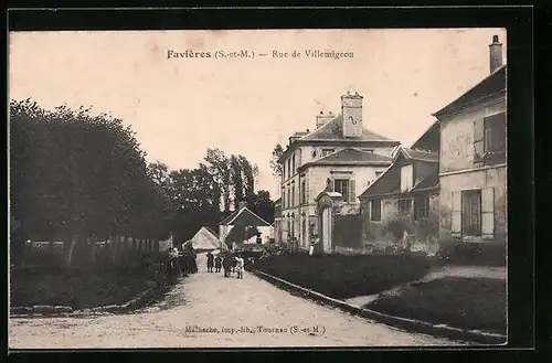 AK Favières, Rue de Villemigeon