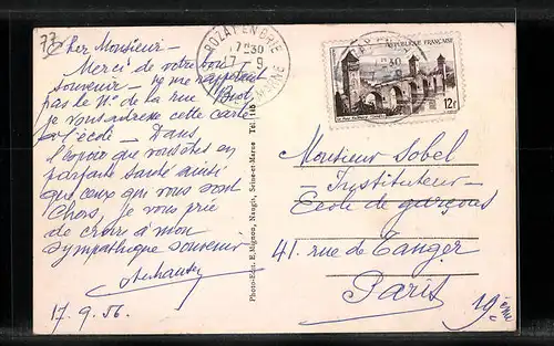 AK Rozay-en-Brie, Place de la République