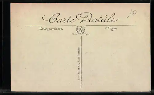 AK Nemours, Entrée des Ecluses vue du Pont