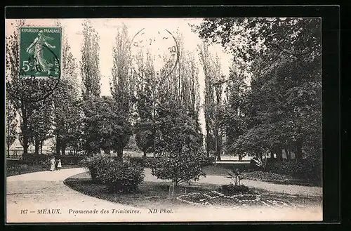 AK Meaux, Promenade des Trinitaires