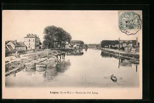 AK Lagny, Bassin du Pré Long