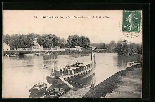 AK Lagny-Thorigny, Quai Saint-Père, Ile de la Gourdine