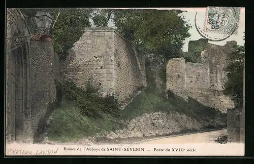 AK Saint-Séverin, Les Ruines de l`Abbaye