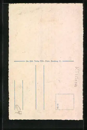 AK Hamburg, Catharinenkirche und Nicolaikirche