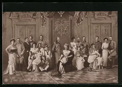 AK Das deutsche Kaiserhaus, Wilhelm II. von Preussen