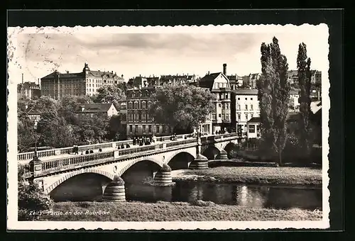 AK Zeitz, Partie an der Aubrücke