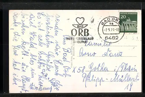 AK Bad Orb i. Spessart, Gesamtansicht