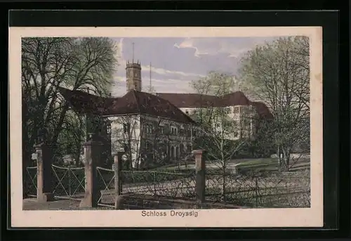 AK Droyssig, am Schloss