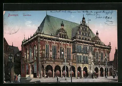 AK Bremen, Partie am Rathaus