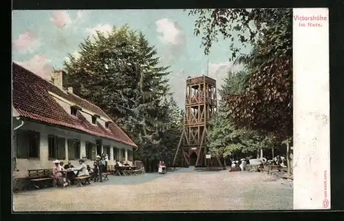 AK Stolberg / Harz, Gasthaus Victorshöhe