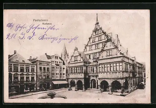 AK Paderborn, Partie am Rathaus