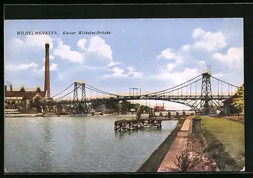 AK Wilhelmshaven, Kaiser Wilhelm Brücke