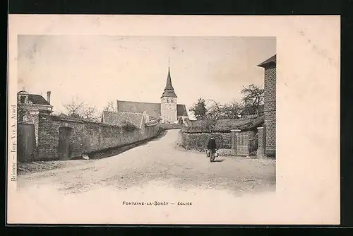 AK Fontaine-la-Soret, Église