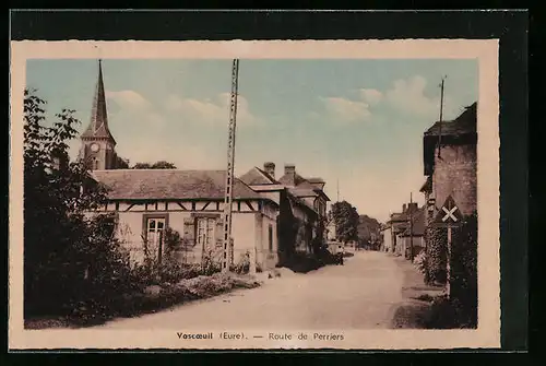 AK Vascoeuil, Route de Perriers
