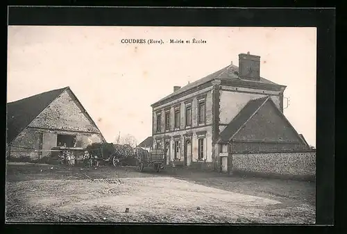 AK Coudres, Mairie et Écoles