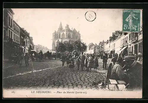 AK Le Neubourg, Place du Marché