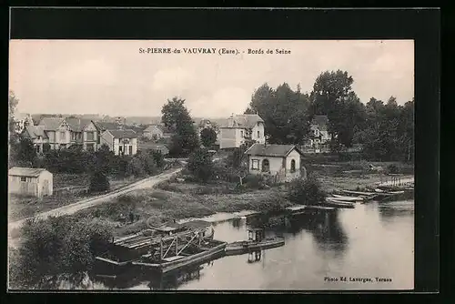 AK St-Pierre-du-Vauvray, Bords de Seine
