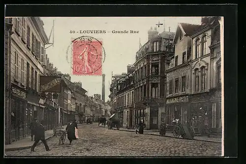 AK Louviers, Grande Rue