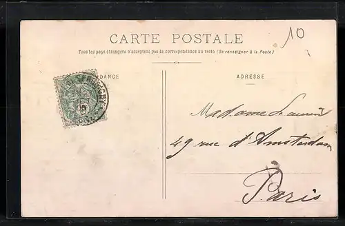 AK Serquigny, Place du Vieux-Pont