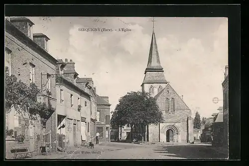 AK Serquigny, l'Église