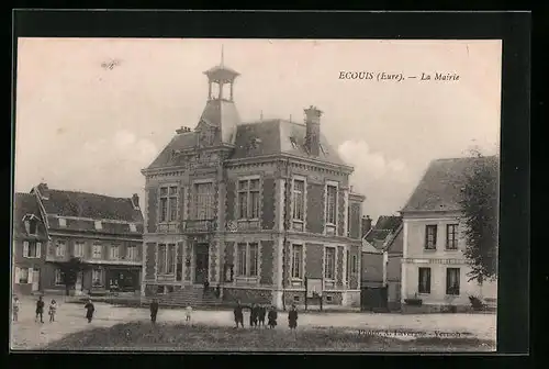 AK Ecouis, la Mairie