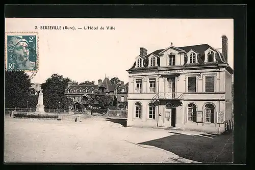 AK Beuzeville, l'Hotel de Ville