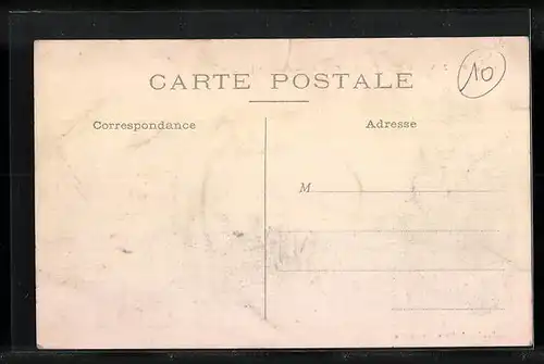 AK Beuzeville, Un Coin de la Place et la Poste