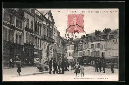AK Breteuil, Place de l`Hôtel-de-Ville