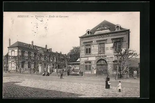 AK Bernay, Théâtre, Ecole de Garcons