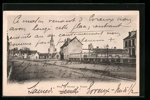 AK Evreux, Place de Navarre