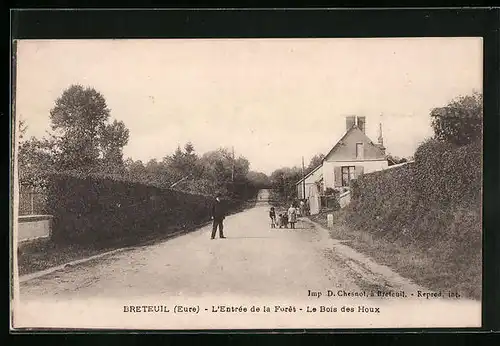 AK Breteuil, l'Entrée de la Foret, le Bois des Houx