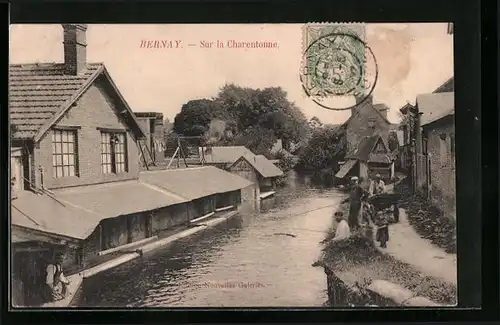 AK Bernay, Sur la Charentonne