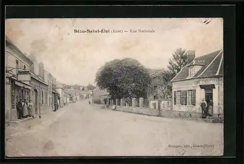 AK Bézu-Saint-Éloi, Rue Nationale