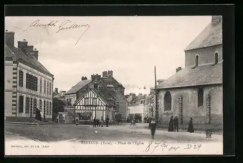 AK Breteuil, Place de l'Église