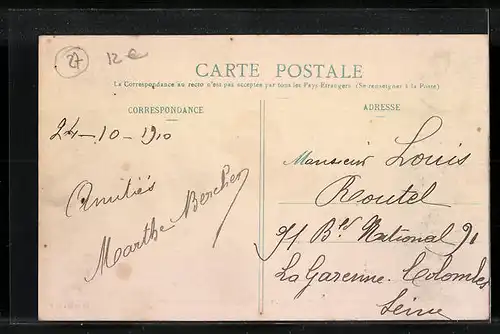 AK Évreux, le Théatre, inauguré en 1903