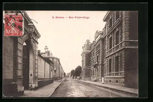 AK Evreux, Rue Victor-Hugo