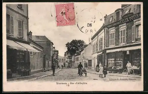 AK Vernon, Rue d'Albuféra