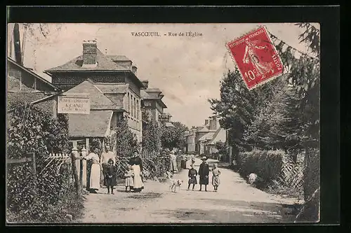 AK Vascoeuil, Rue de l'Église