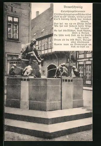 AK Braunschweig, Eulenspiegelbrunnen