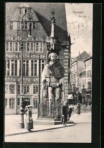 AK Bremen, am Roland