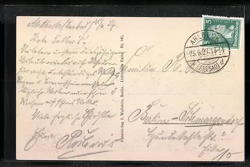 AK Ahlbeck / Ostsee, Strand mit Seebrücke