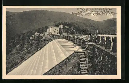 AK Gemünd / Eifel, Urfttalsperre